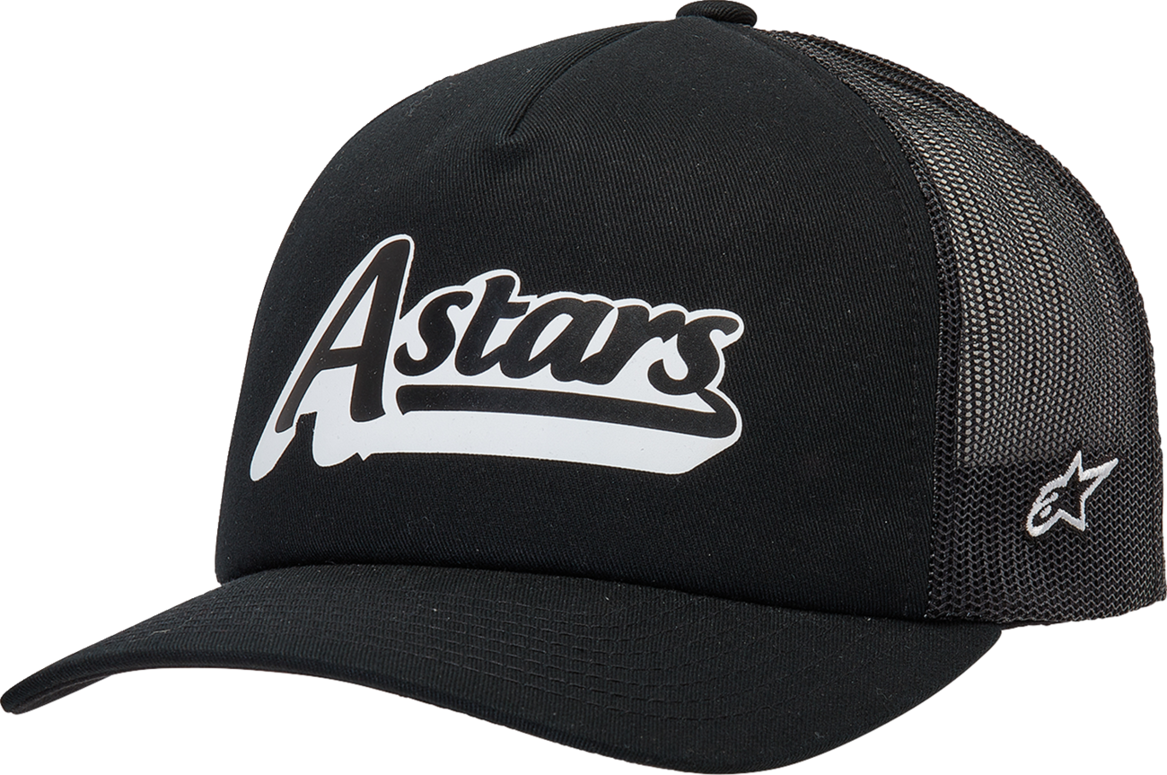 Alpinestars Delivery Trucker Hat - Black/Black - One Size