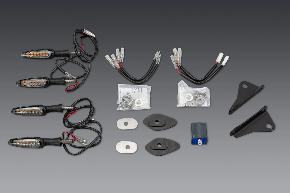 Yoshimura GROM 2022-26 LED Turn Signal Bundle Kit - Sequential