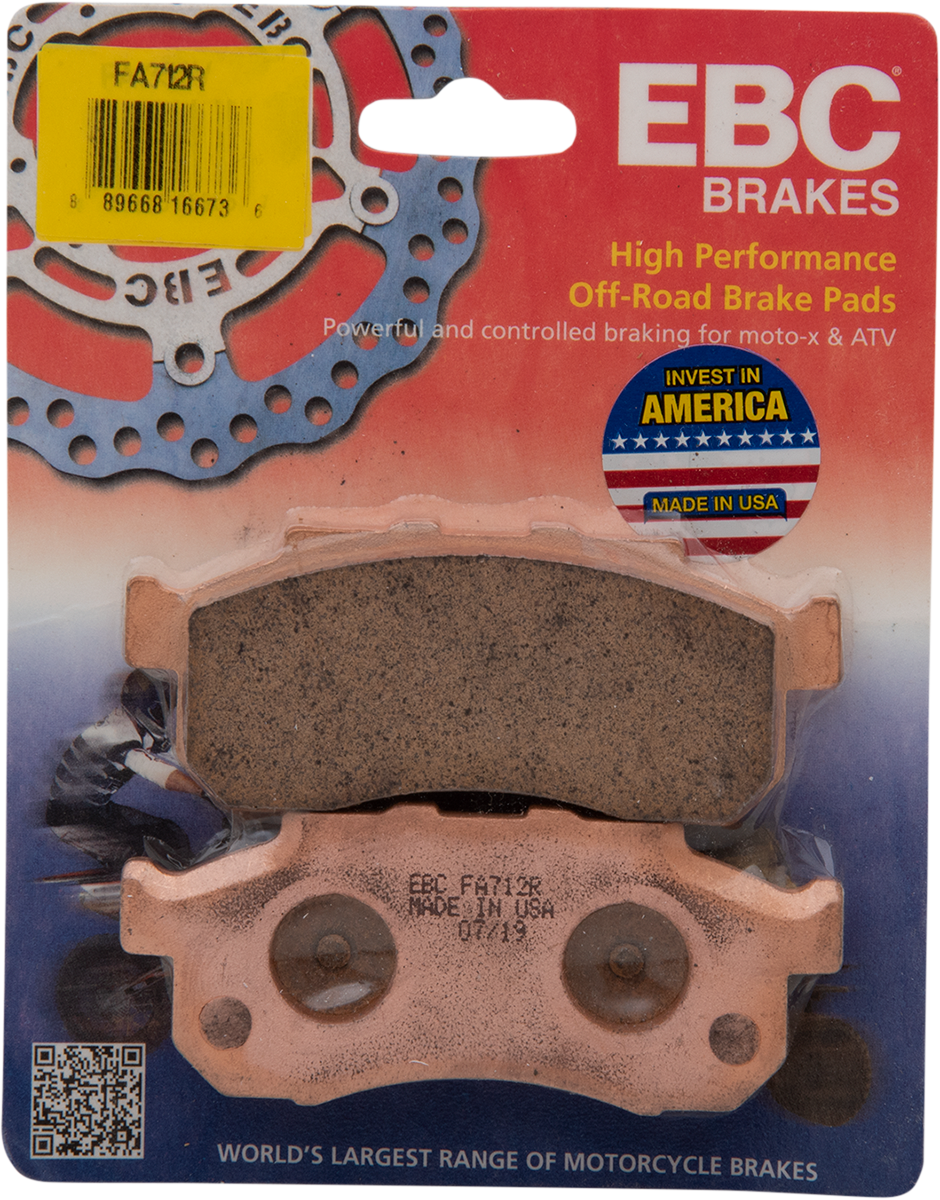 EBC Brakes Sintered "R" Brake Pads