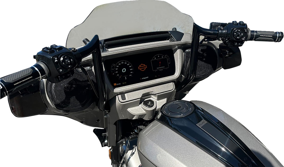 Paul Yaffe Bagger Nation 1-1/4" Bagger Monkey Bar Handlebar - 12" - Black