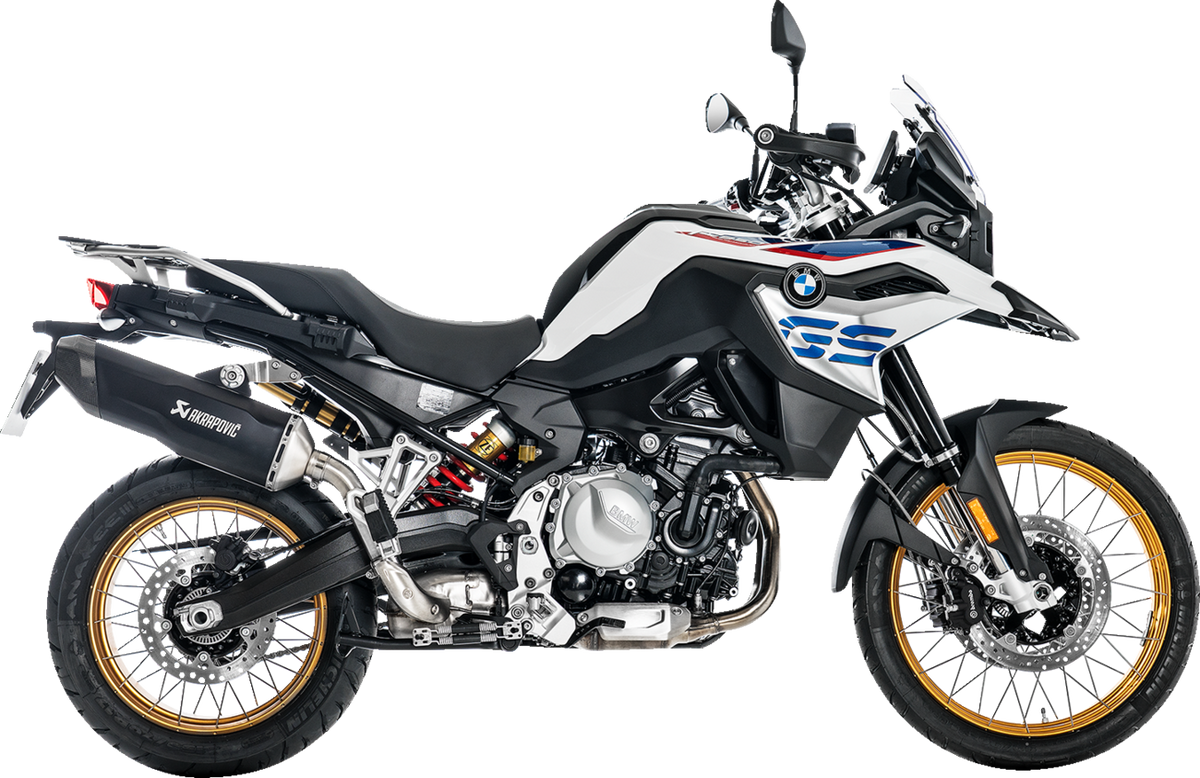 Akrapovic Slip-On Line Muffler - Titanium Black - BMW F850GS