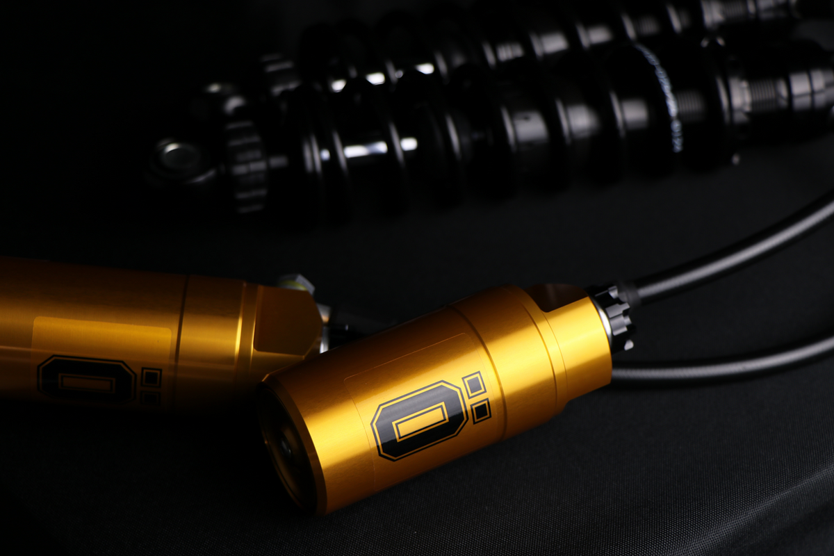 Ohlins Shock Absorber - 12" - Fully Adjustable - STX36 Blackline (HD778)