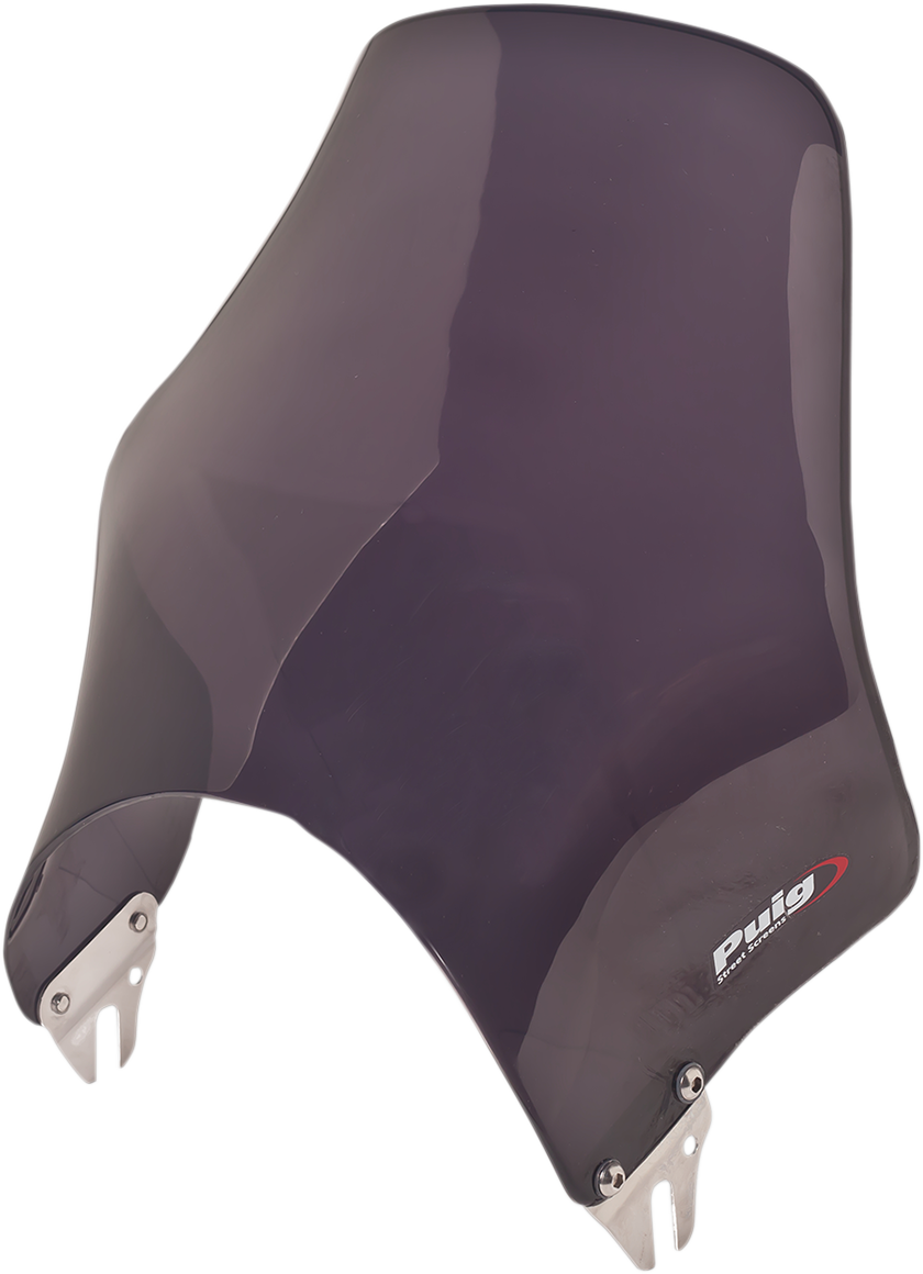 PUIG HI-Tech Parts Naked Windshield - Dark Smoke