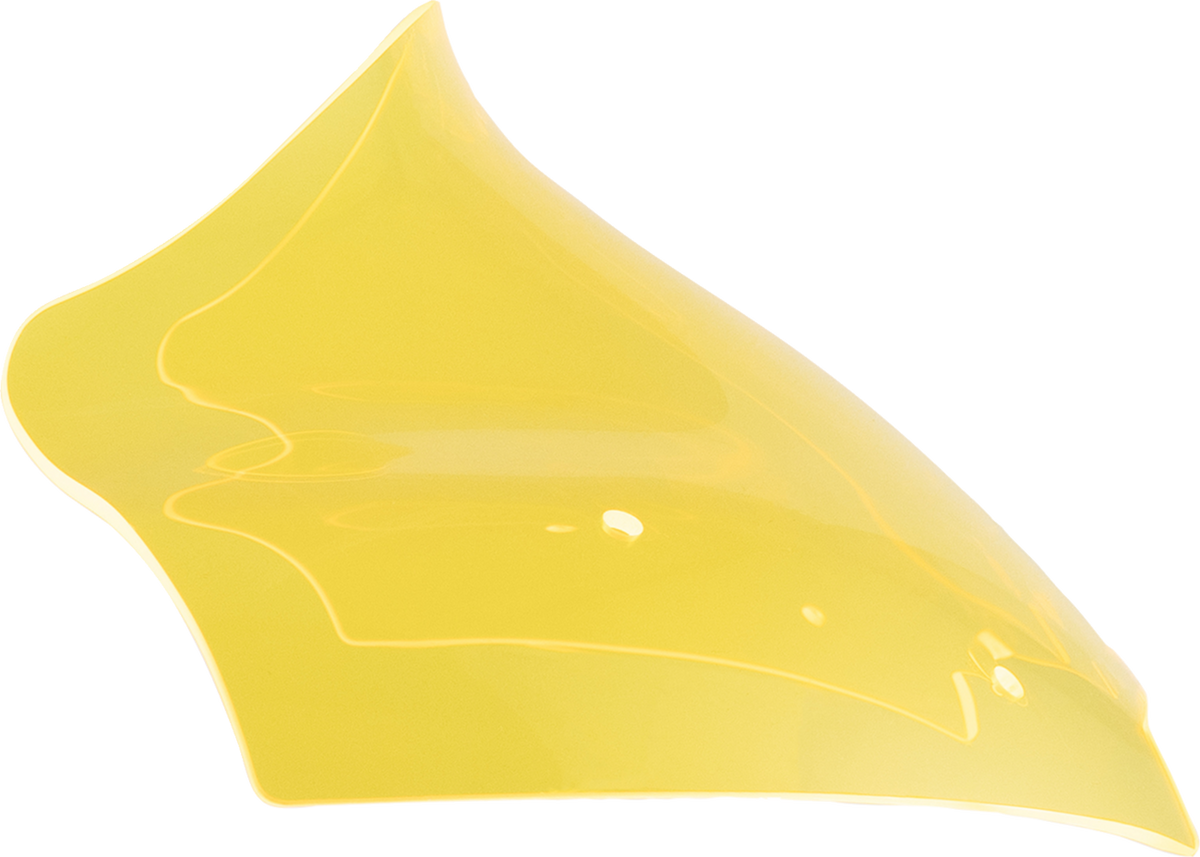 Klock Werks Ice Flare® Windshield - 10" - Yellow Ice - '23-'25 FLTRX
