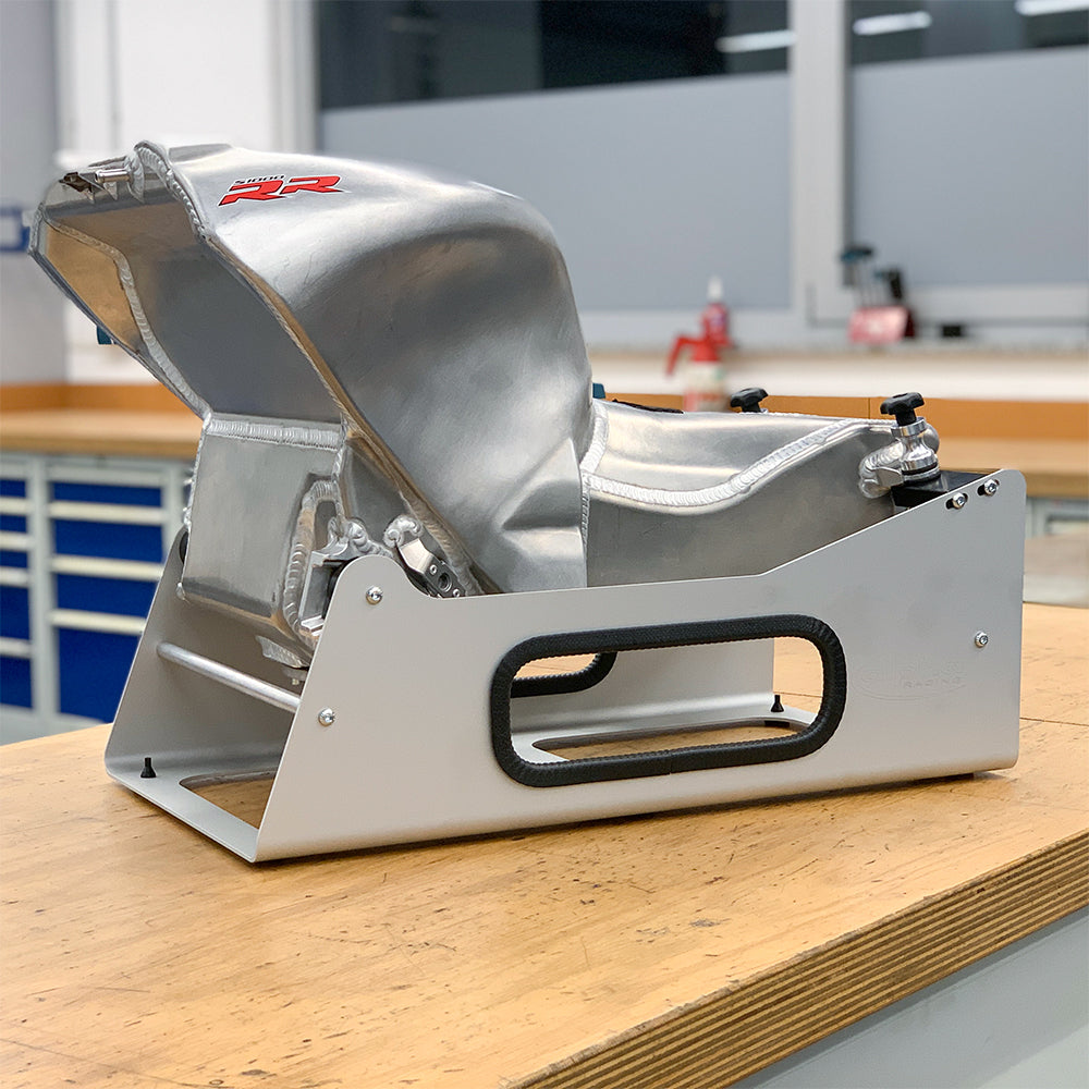 Transportation rack racing fuel tank