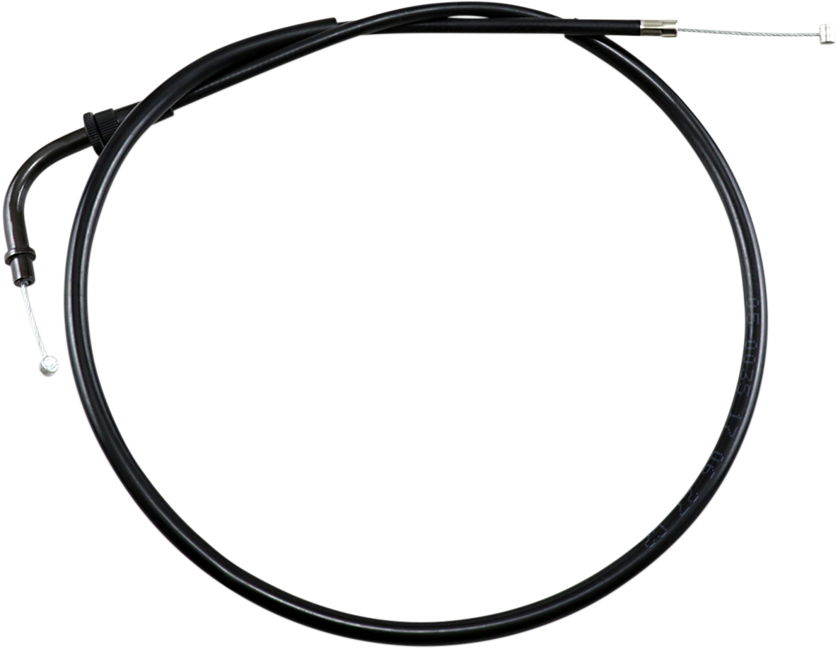 Motion Pro Black Vinyl Throttle Cable - Pull - '82-'88 Virago/Xj