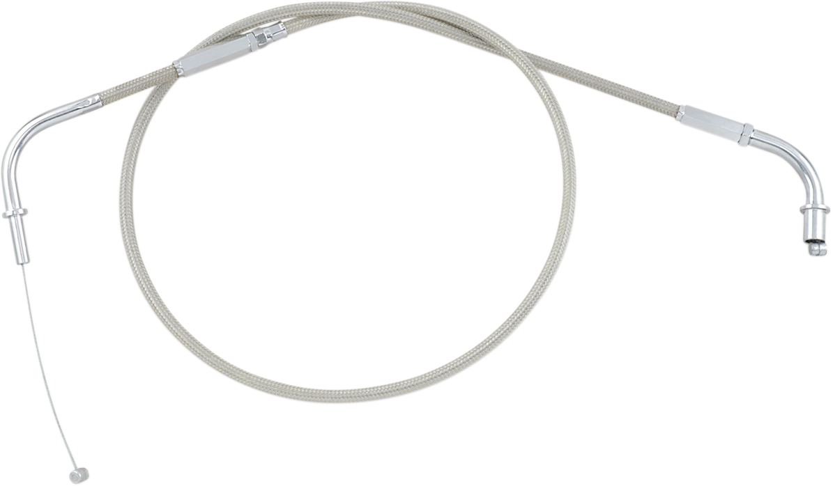 Motion Pro Armor Coat Stainless Steel Throttle/Idle Cable For Cruisers - Push - Vulcan