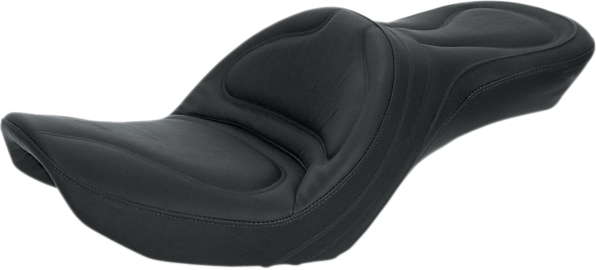 Saddlemen Seat - Explorer™ - Without Backrest - Stitched - Black - FXDWG '96-'03