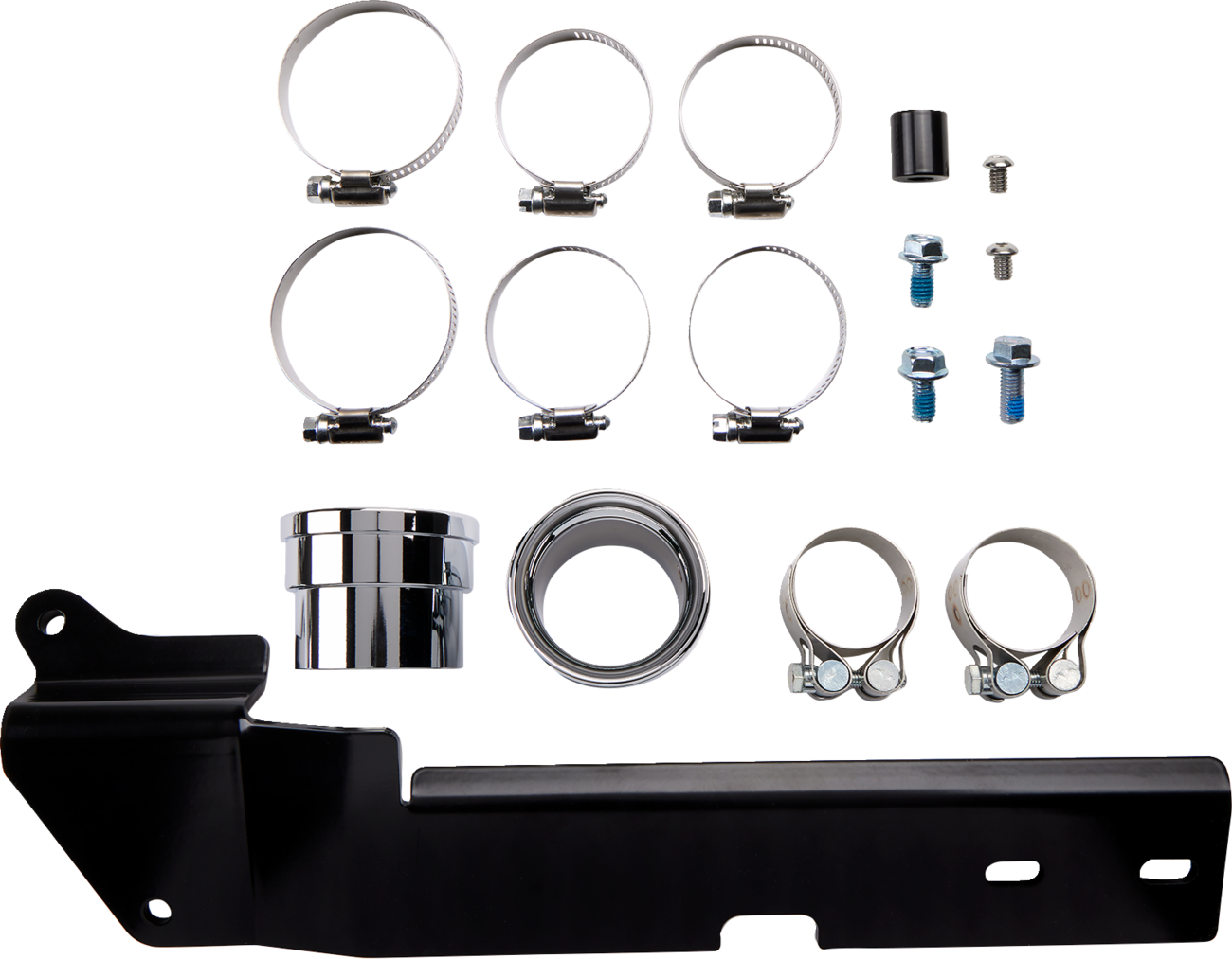 Cobra Streetrod Straight Cut Exhaust System - Chrome