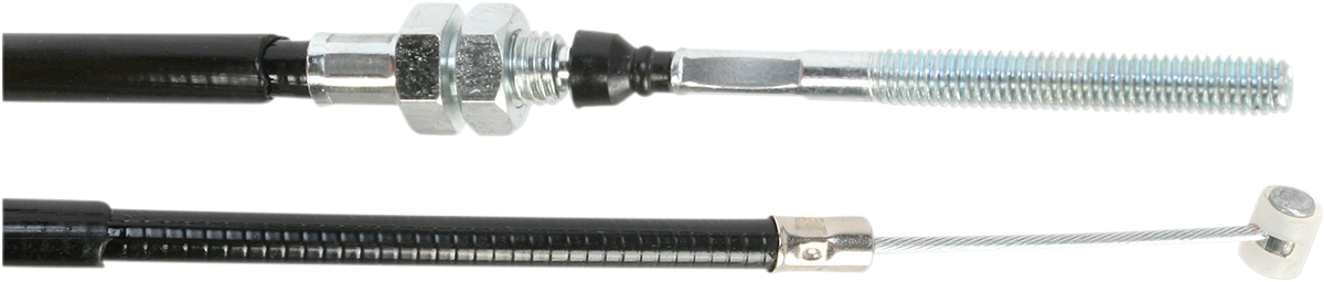 Motion Pro Black Vinyl Brake Cable - Front - Honda