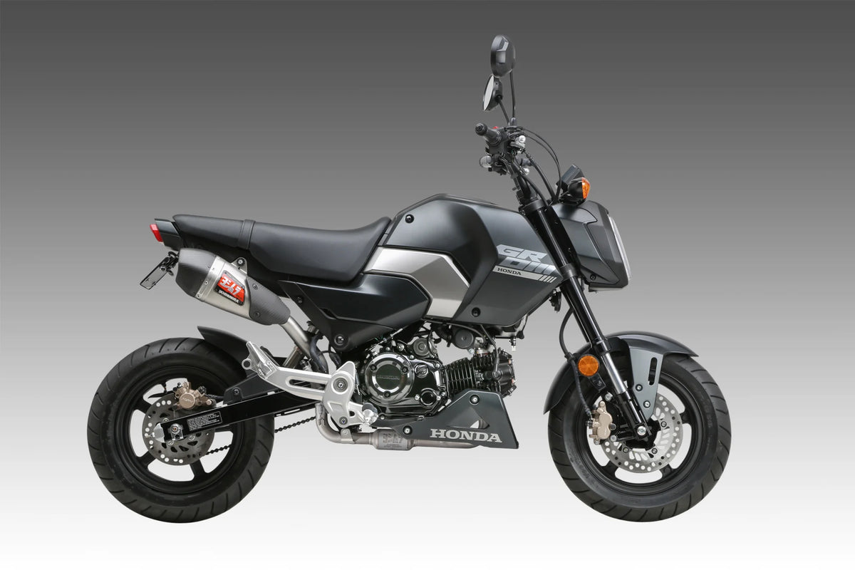Yoshimura GROM 2022-26 RS-9T Stainless High Mount Full Exhaust, W/ Stainless Muffler