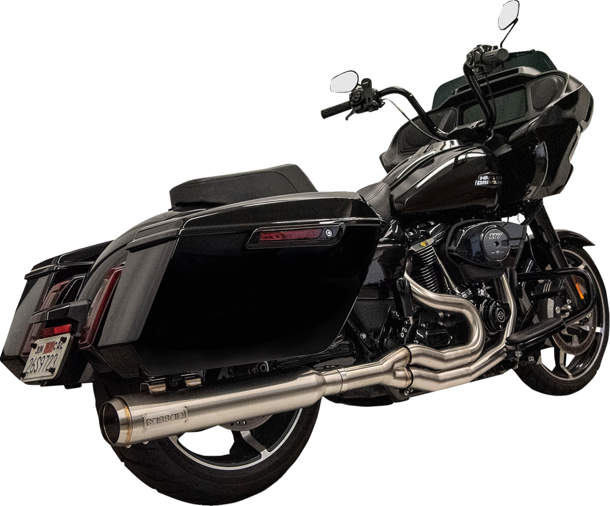 Bassani Xhaust 2-Into-1 High Horsepower Exhaust System - Stainless Steel - M8