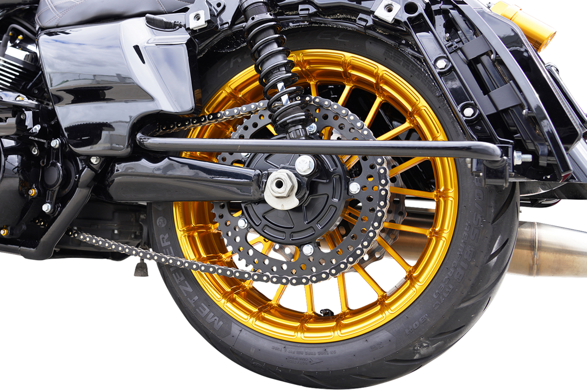 Arlen NESS Chain Drive Kit - 27/57 Tooth - Black - FLT/FLH