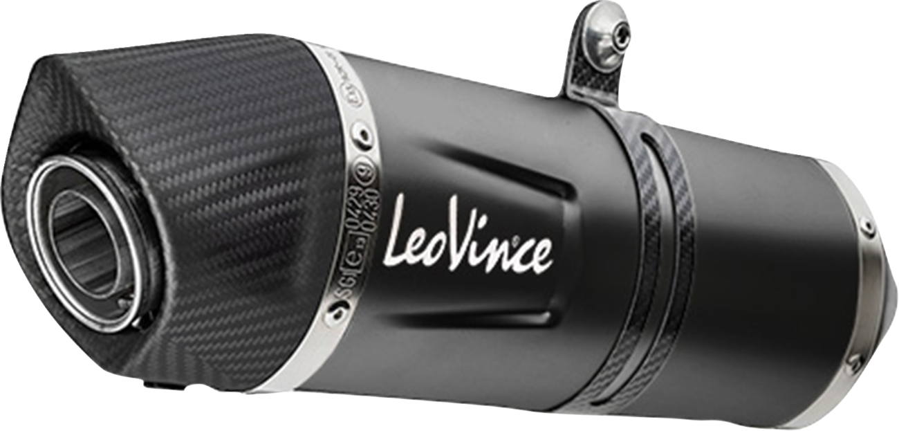 LeoVince LV One EVO Slip-On Muffler - Black