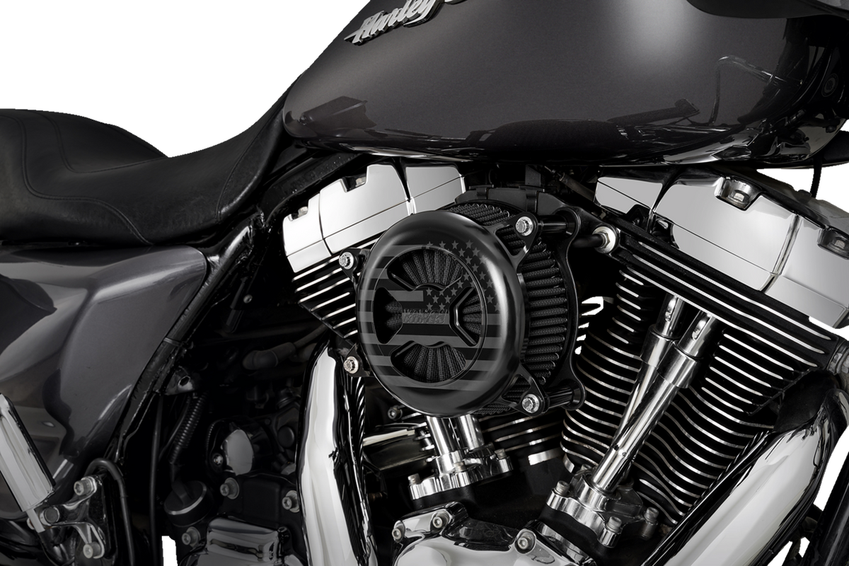 Vance &amp; Hines VO2 America Air Intake Kit - Black - Dyna/Softail/Touring
