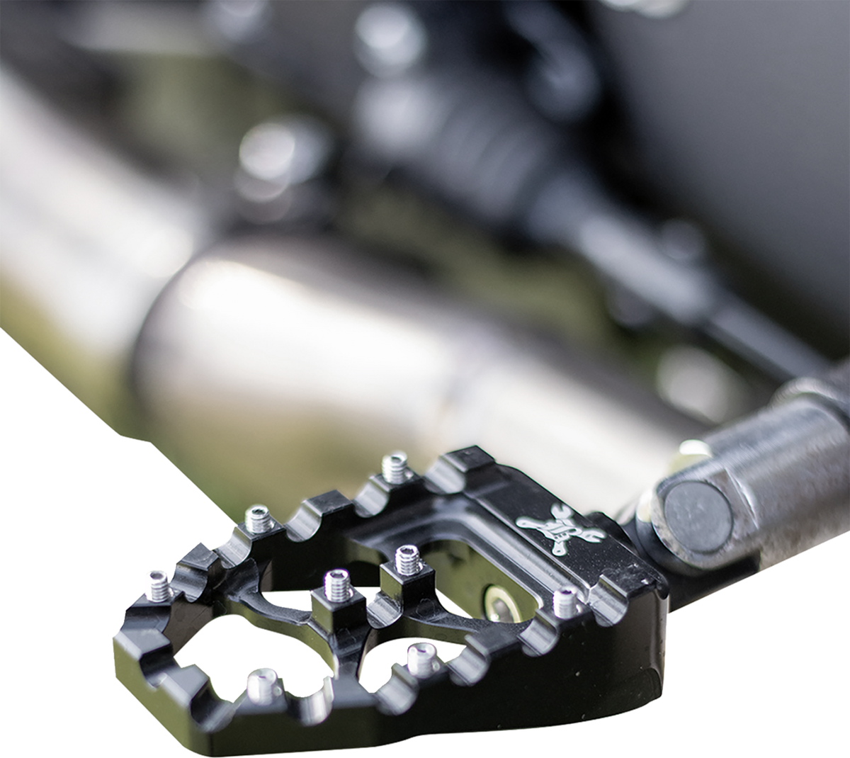 Burly Brand MX Evolution Driver Pegs - Black - Sportster/Dyna