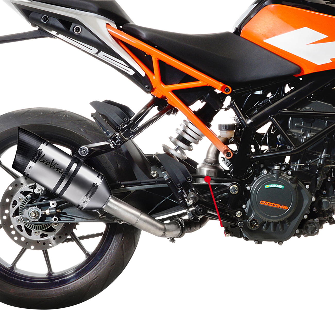 LeoVince Cat Eliminator Link Pipe