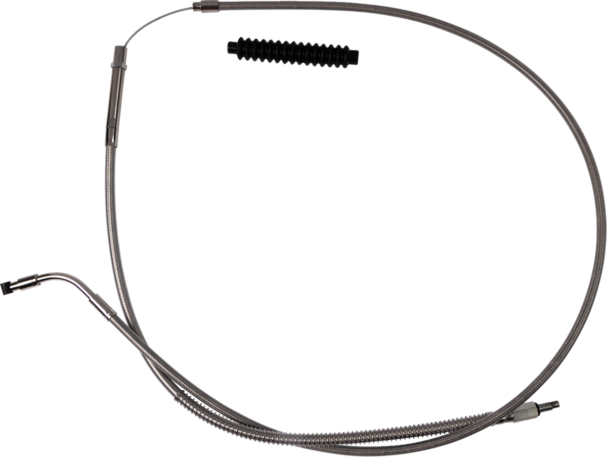 Barnett High-Efficiency Stainless Steel Clutch Cable For Harley-Davidson - +8" - '23-'24 FLHXSE