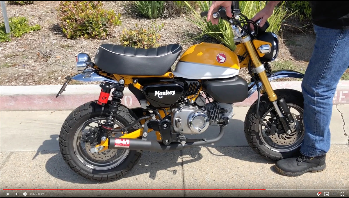 Yoshimura U.S. SPEC MONKEY 19-26 Race Straight Cyclone Full System Exhaust