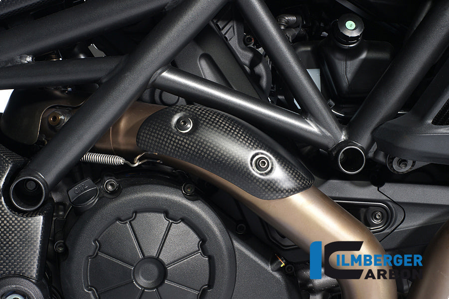 Ilmberger Carbon Exhaust Heat Shield At The Manifold Carbon