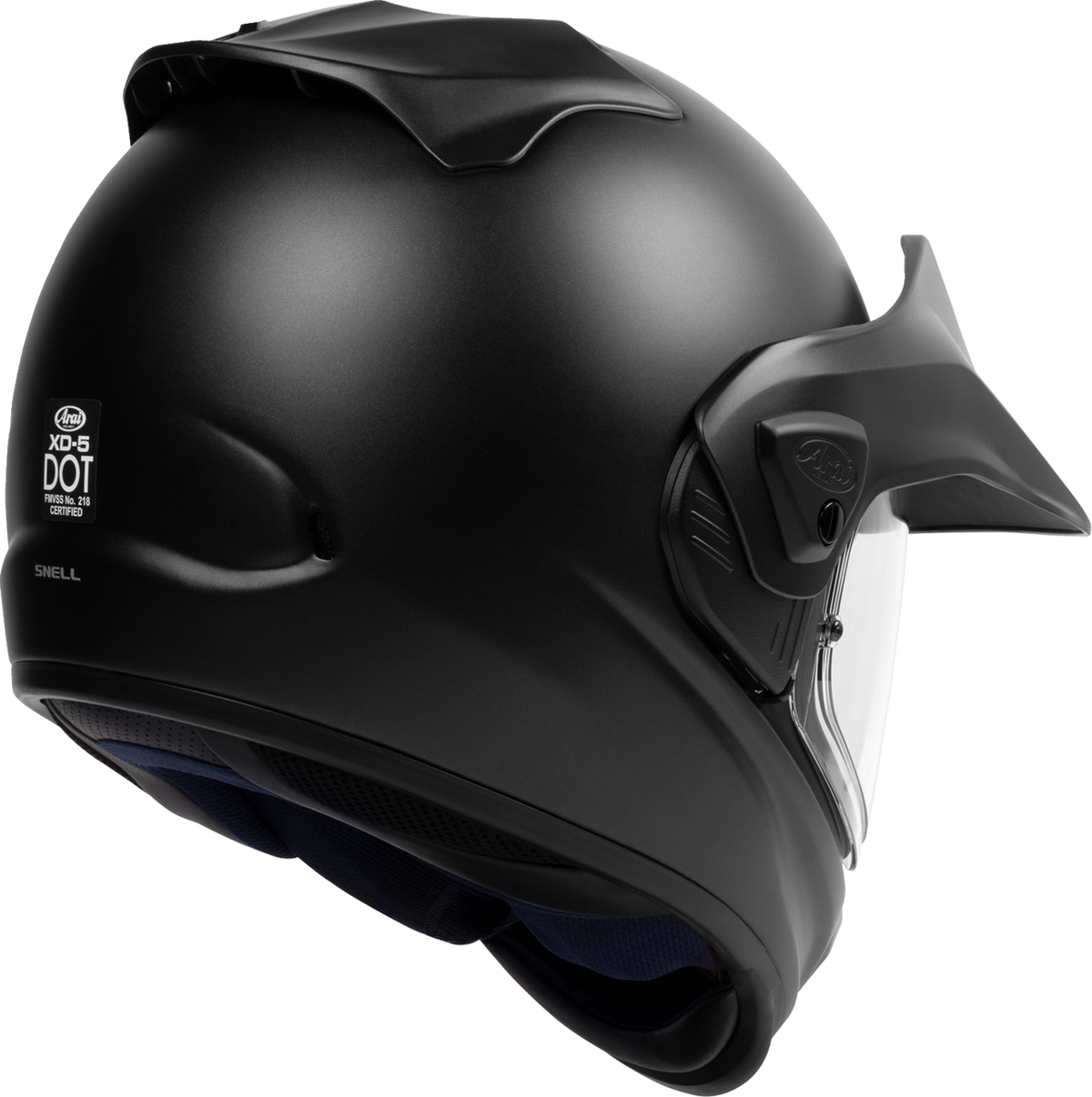 ARAI Helmets XD-5 Helmet - Black / Black Frost / Matte / XS