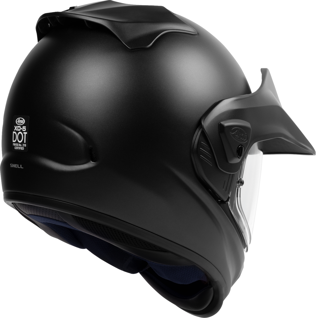 ARAI Helmets XD-5 Helmet - Black / Black Frost / Matte / XS