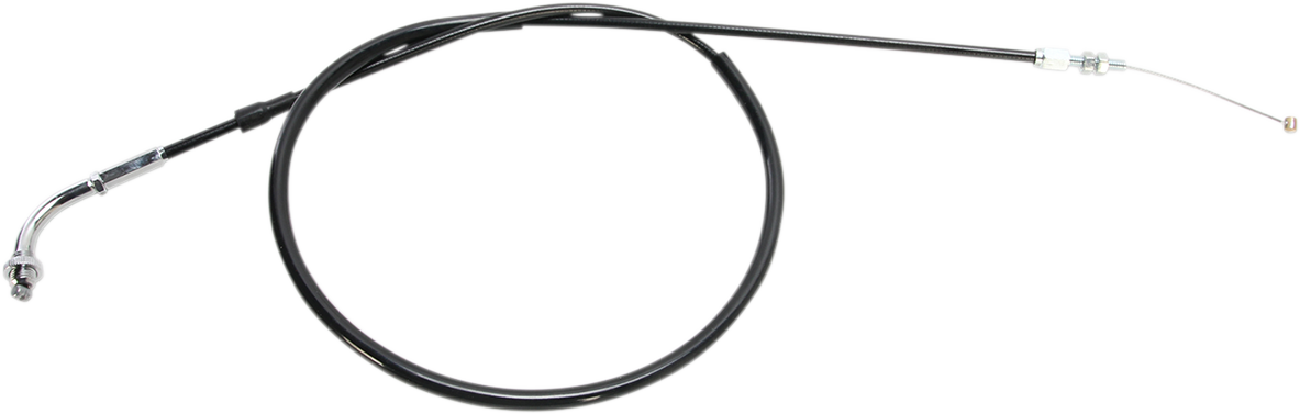 Motion Pro Black Vinyl Throttle Cable - Pull - +6" - '11-'24 VT750C