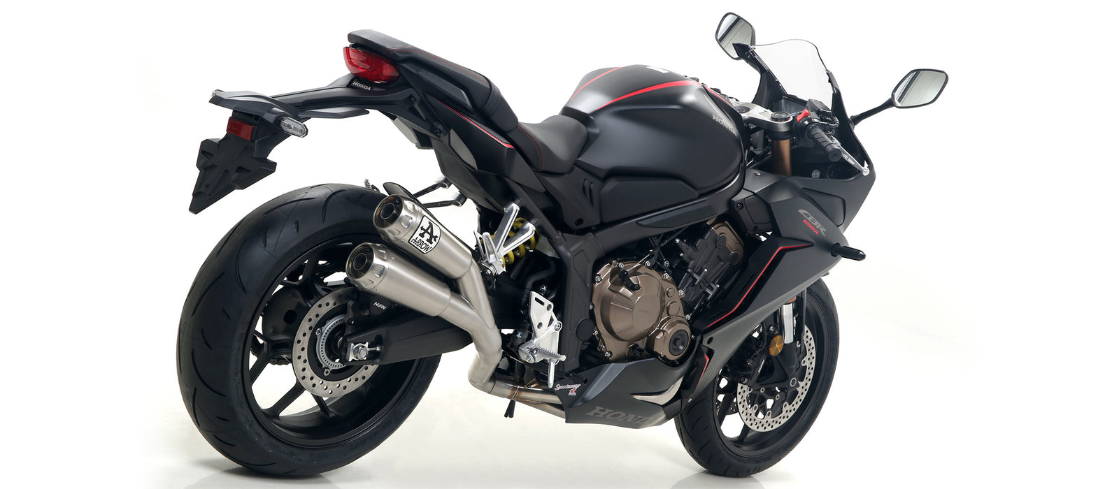 Arrow 71902PR Full System With Pro-Race Titanium Slip Ons