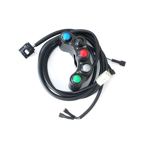 WRS Street Handle Bar Switch Left Hand Panel for Yamaha R6 2017-2019