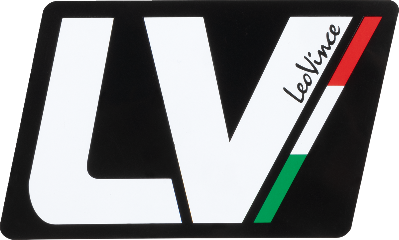 LeoVince LV Logo Badge - High Temperature