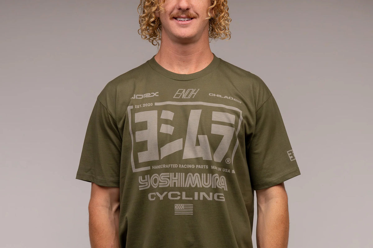 Yoshimura Race Team Tee Army Green