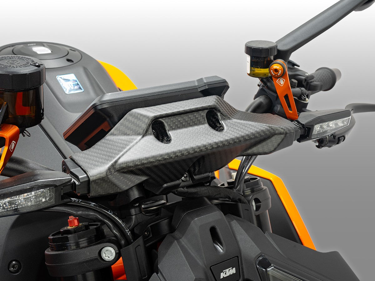 Ducabike DBK CRB213O KTM 1390 Super Duke Turn Signal Support Cover Matt Carbon