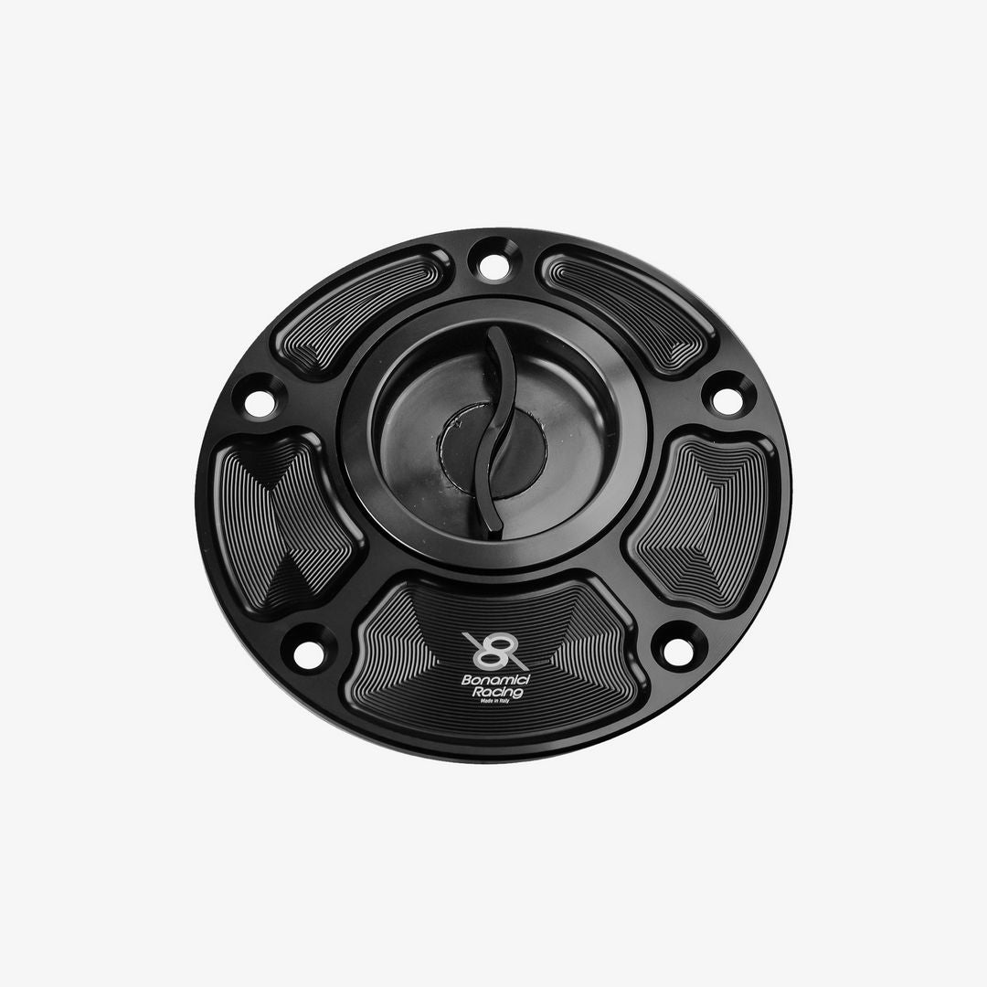 Bonamici Racing Tank Cap - Yamaha All Models - Black