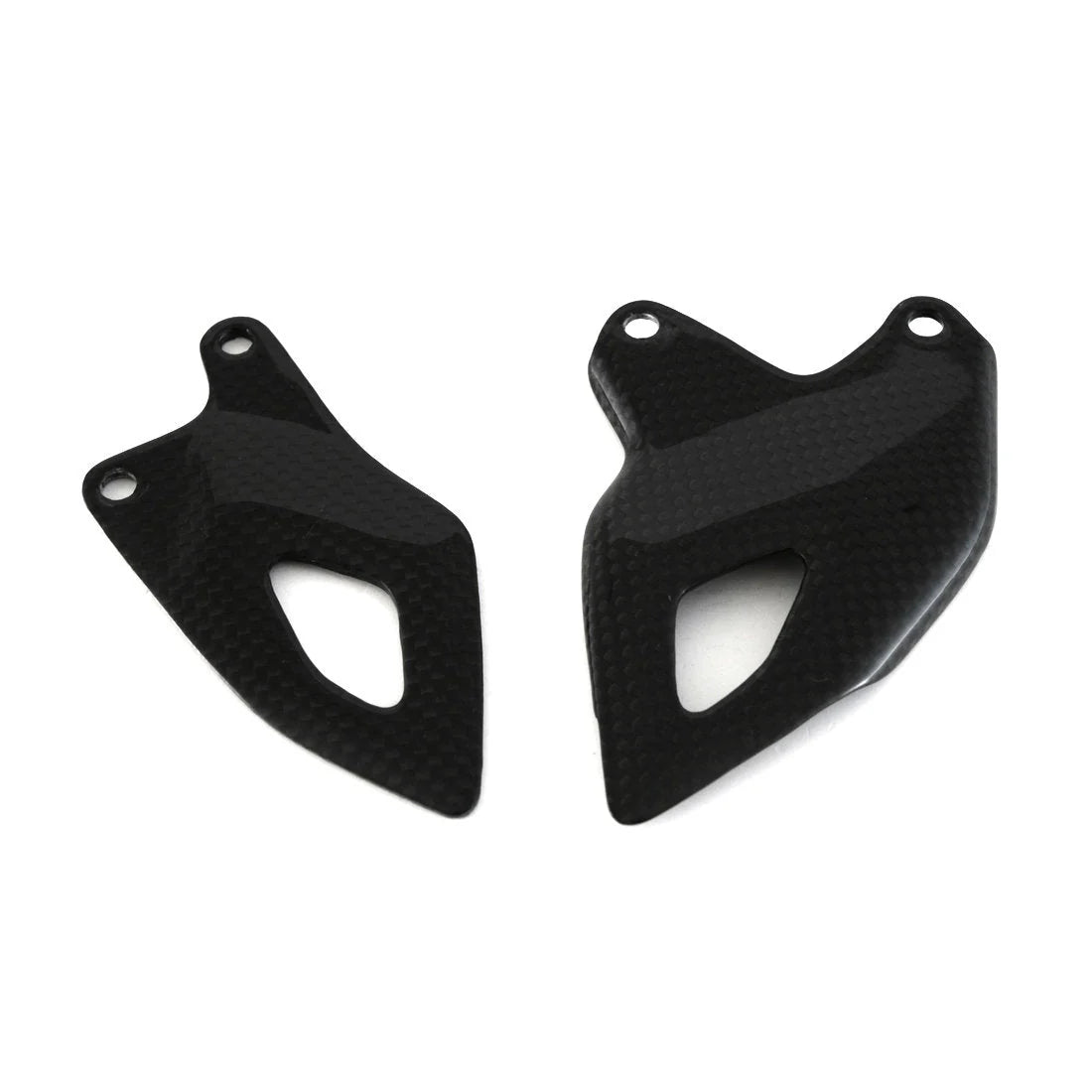 Fullsix Carbon Fiber Heel Guard Set For Panigale V4 V4S Tricolore 2025