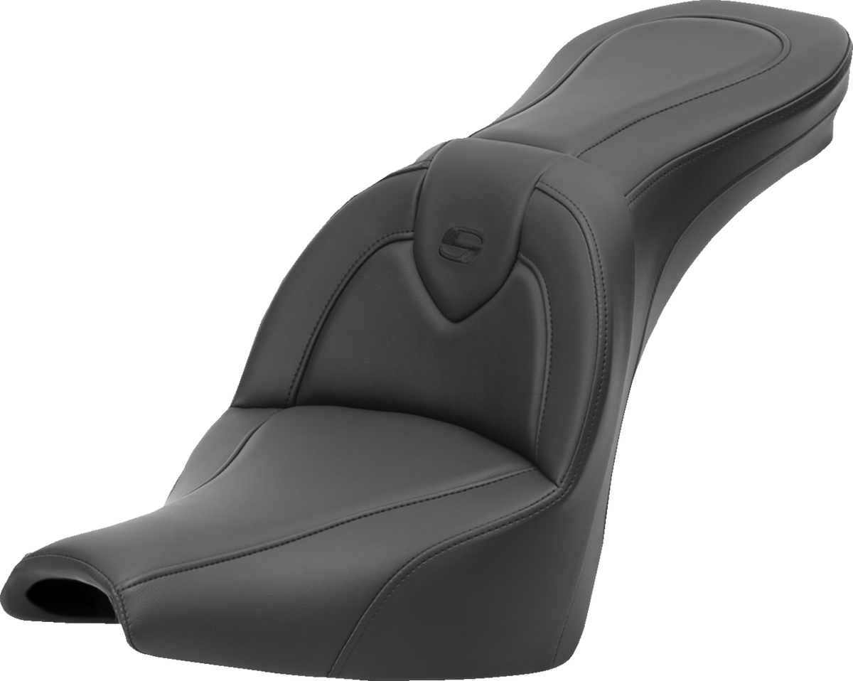 Saddlemen Roadsofa™ Seat - Without Backrest - Black/Black Stitching - FXBB/FXST '18-'24
