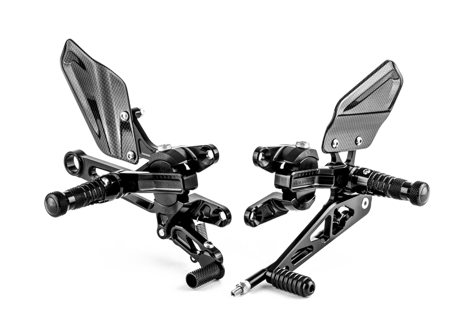 Gilles Tooling Footrest System VCR38GT Black