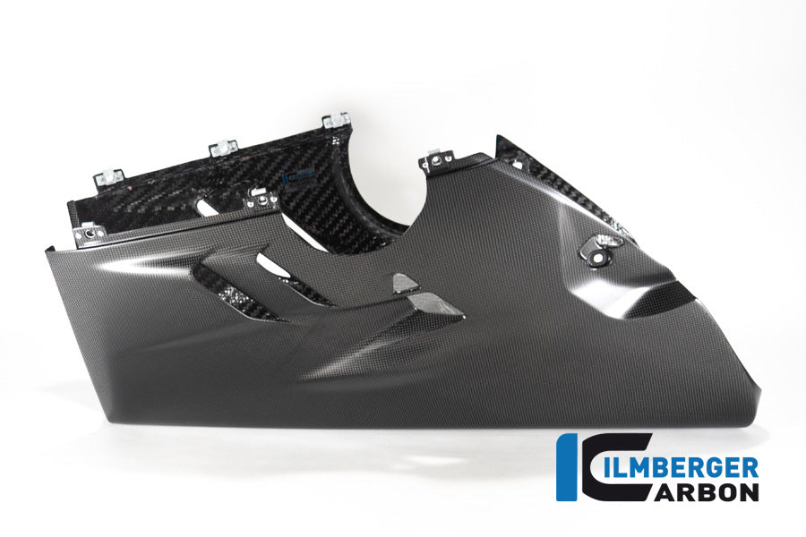 Ilmberger Carbon Belly Pan For High Exhaust Ducati Panigale V4 S 2022 Racing - Matte