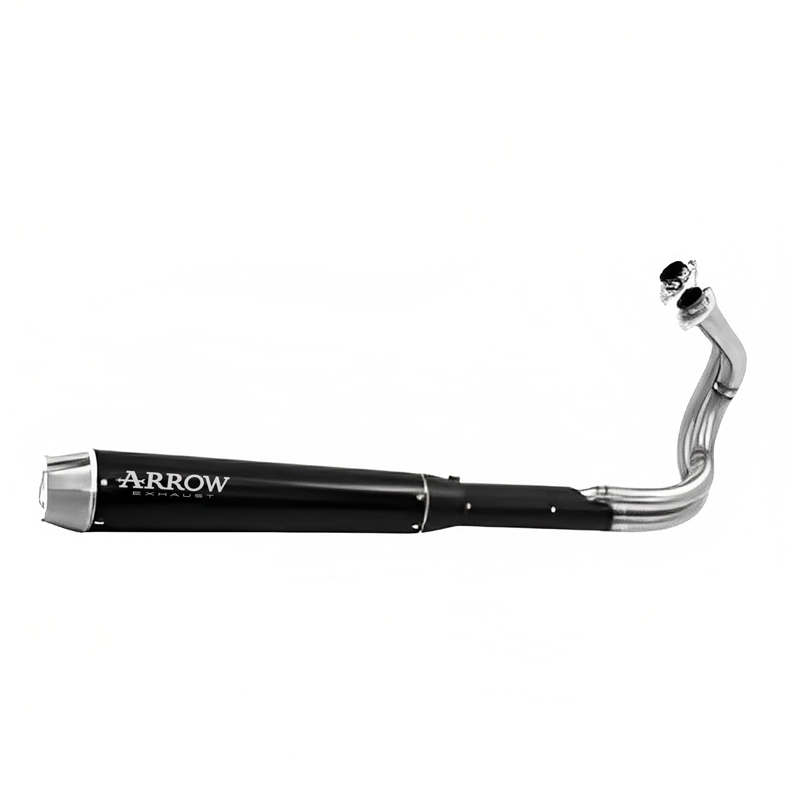 74512RBA Full System Rebel With Aluminium Polish Rear End Cap