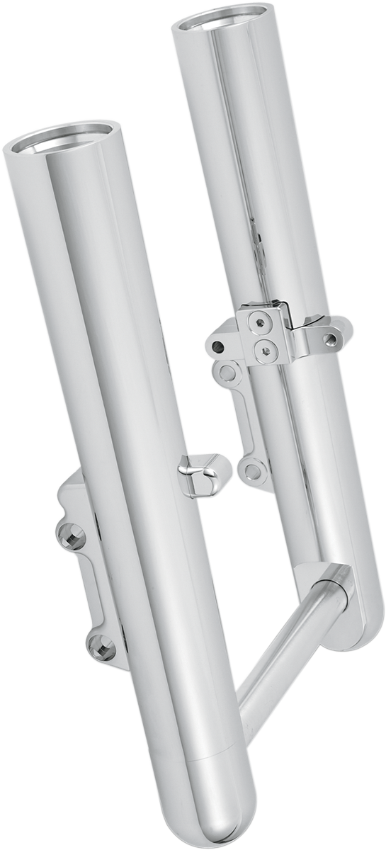 Arlen NESS Fork Legs - Chrome - Smooth - Dual Disc - '00-'07 FLT