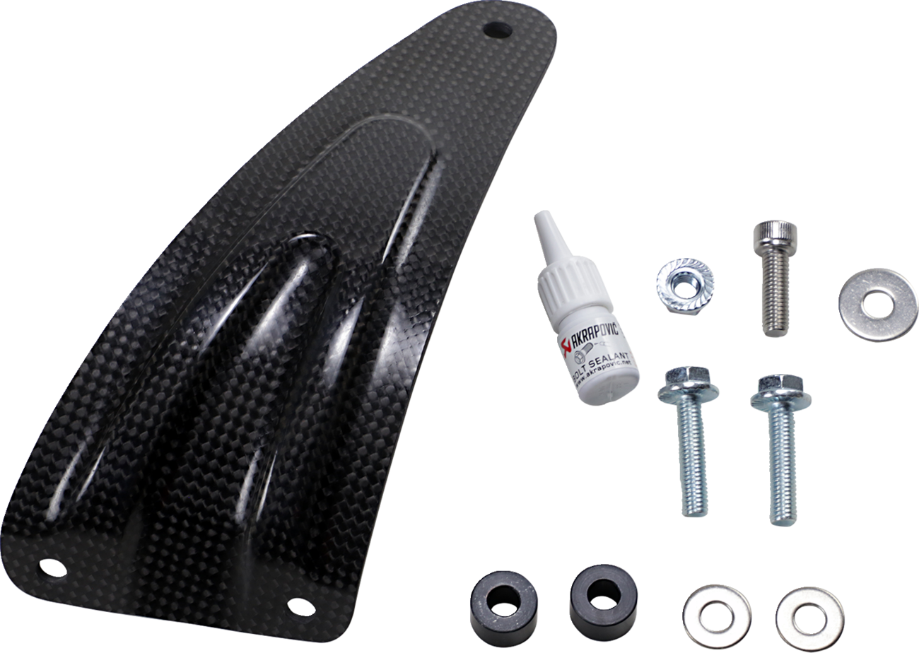 Akrapovic Muffler Bracket - Carbon Fiber - RSV4