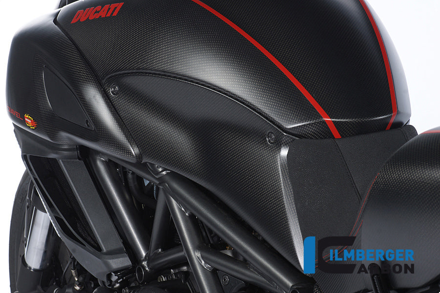 Ilmberger Carbon Side Cover On The Tank Left Carbon