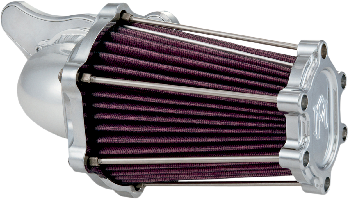 Performance Machine (PM) Fast Air Intake Cleaner - Chrome