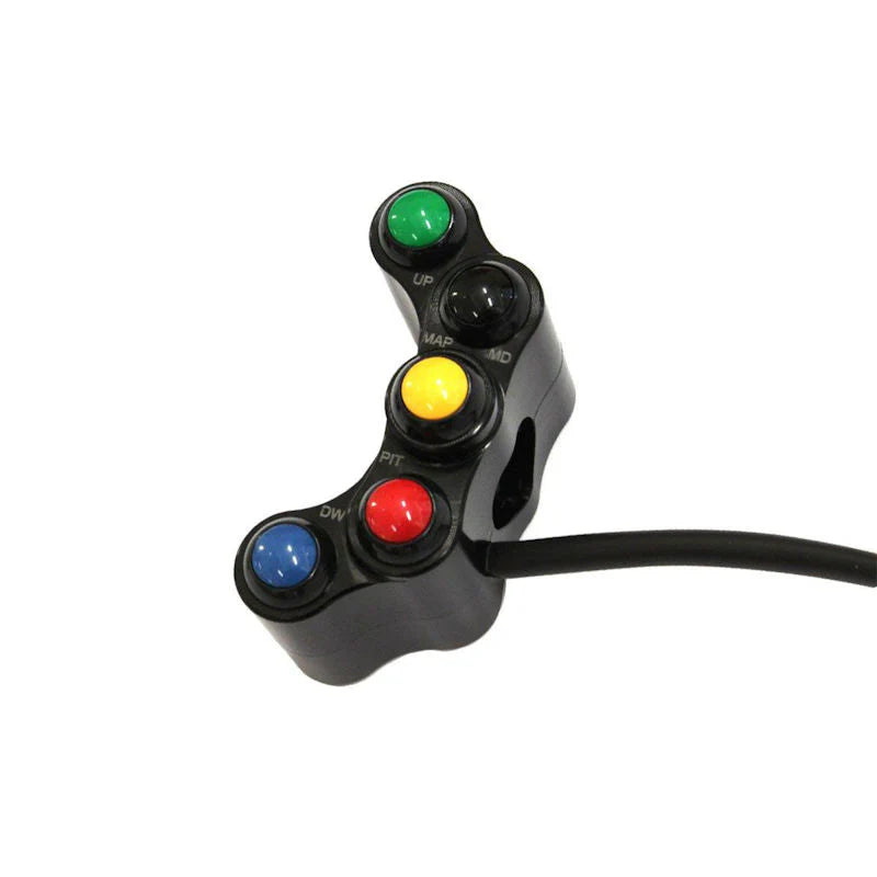 WRS Racing Handle Bar Switch Left Hand Panel For Yamaha R1 R1M 20-25