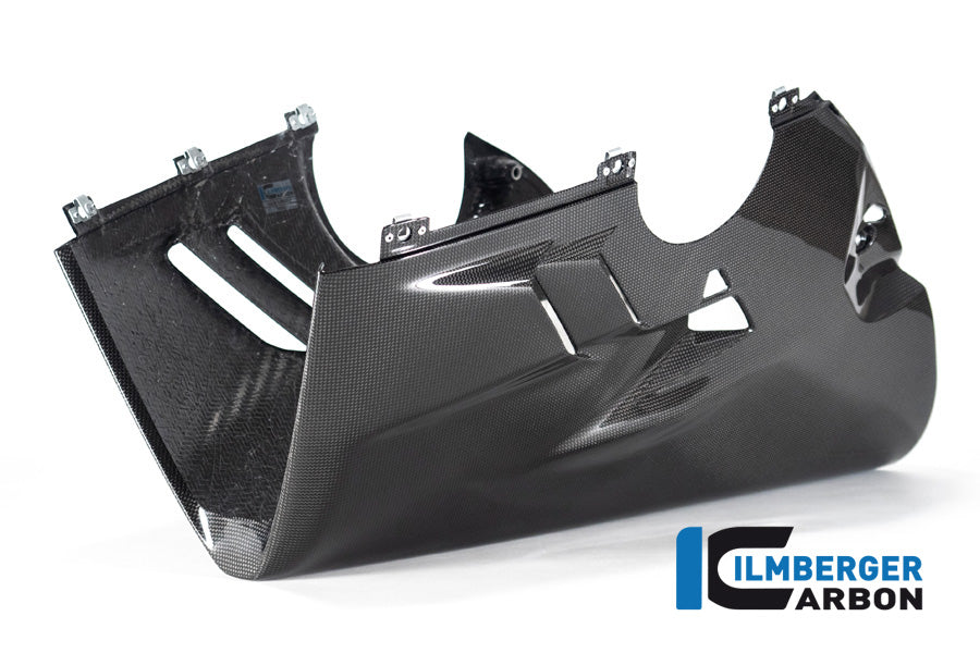 Ilmberger Carbon Belly Pan For High Exhaust Ducati Panigale V4 S 2022 Racing - Gloss