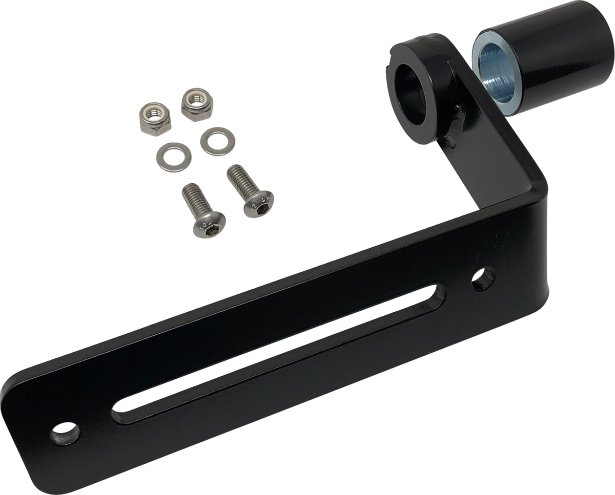 Kodlin USA License Plate Bracket - Black - M8 Softail