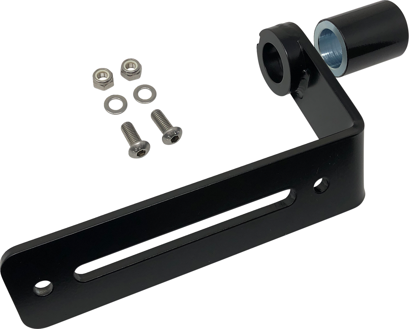 Kodlin USA License Plate Bracket - Black - M8 Softail