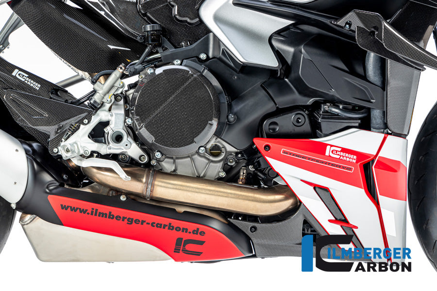 Ilmberger Carbon Clutch Cover Ducati Streetfighter V2 - Gloss