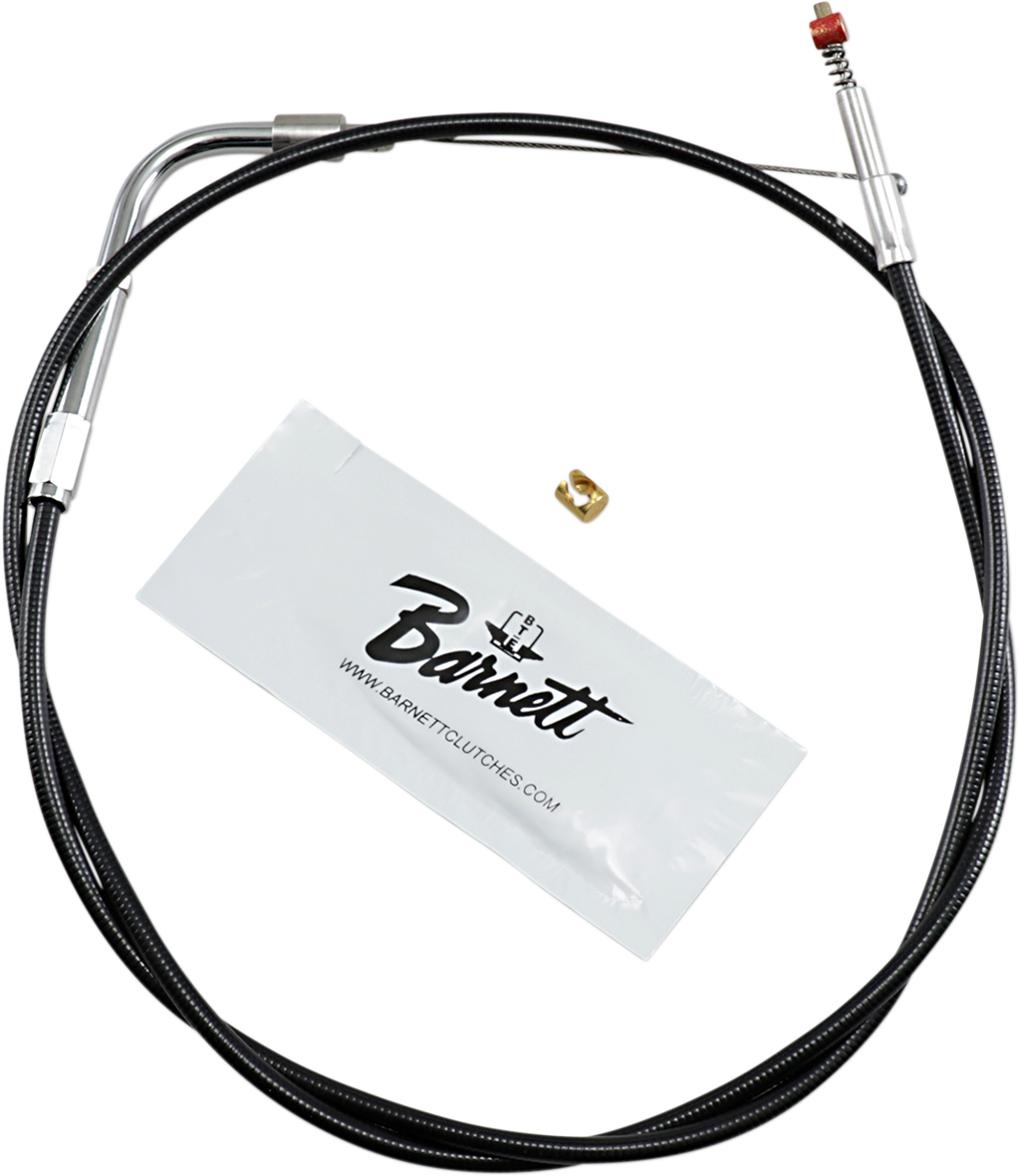 Barnett Black Vinyl Idle Cable - +6" Size - 37" Length