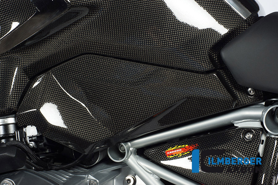 Ilmberger Carbon Lower Tank Cover Left / Intake Pipe Cover Left Carbon