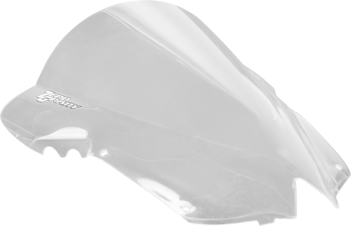 Zero Gravity Double Bubble Windscreen - Clear - YZF-R6